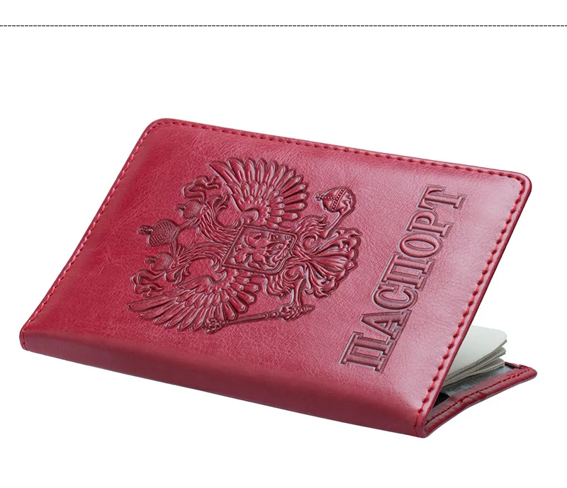 2018 Дорожный Чехол для паспорта в деловом стиле чехол женщин мужчин России