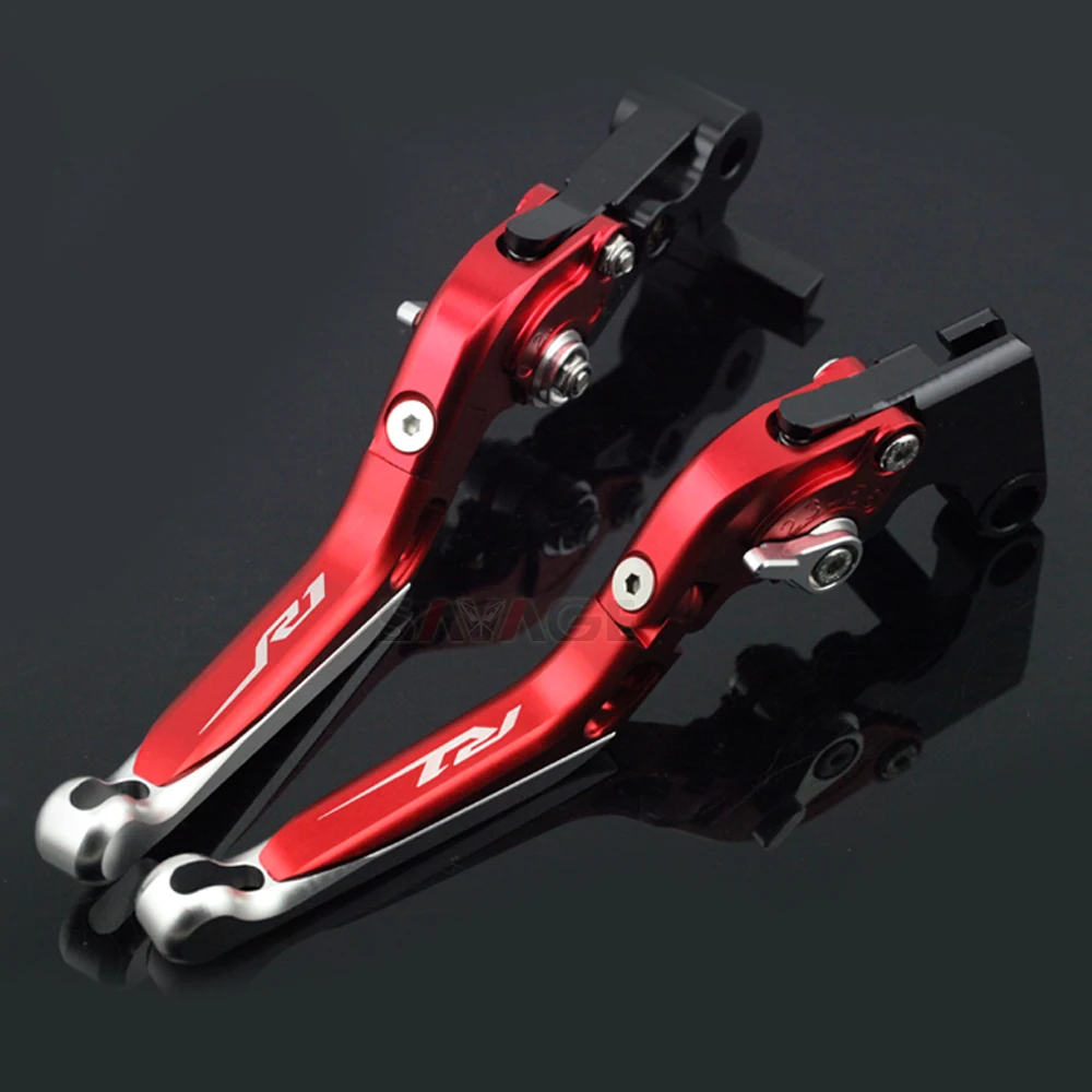 Тормозной рычаг сцепления для Yamaha Yzfr1 Yzf r1/r1m/r1s 2015 2016 2017 красный мотоцикл