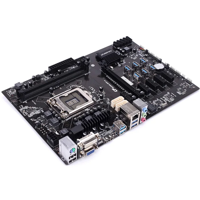 Красочные C. B250A-BTC V20 Intel материнская плата системная для B250/LGA1151 процессор сокета