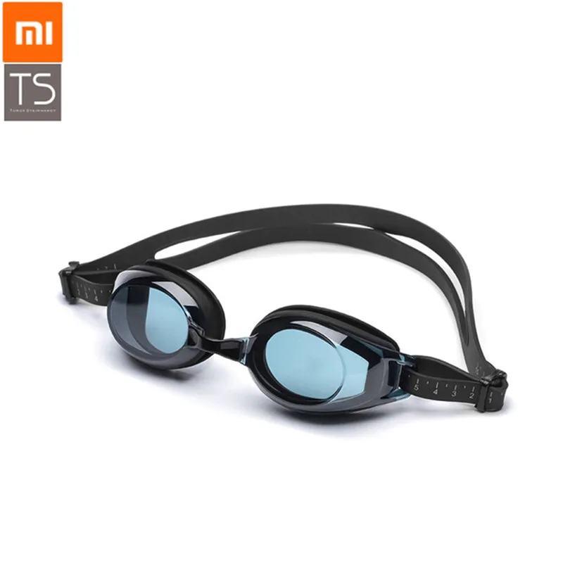 Оригинальный Xiaomi TS очки для плавания плавание стекло HD анти-туман 3 сменные нос