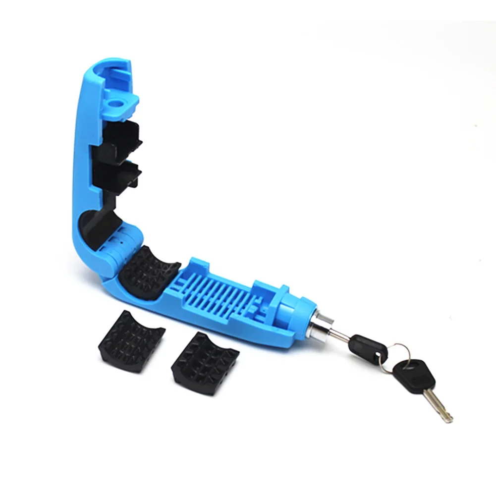 

Universal Motorcycle Lock Scooter Handlebar Safety Lock Brake Throttle Grip Anti Theft Protection Security Locks Free Ship