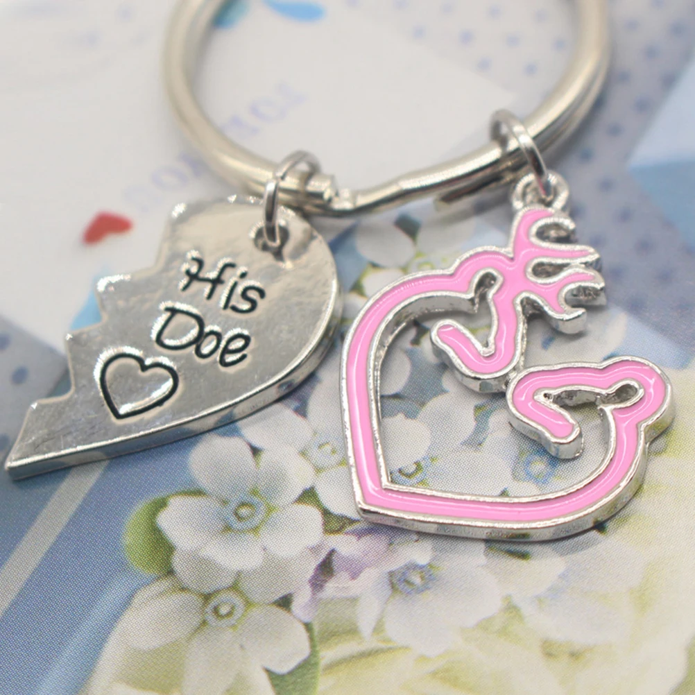 Модная практичная креативная уникальная романтическая надпись His doe парный