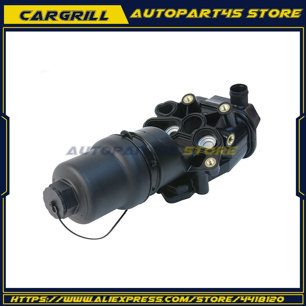 Корпус адаптера масляного фильтра двигателя 06F115397H для Audi A3 A4 TT V-W Golf 06F115397E 06F115397F |
