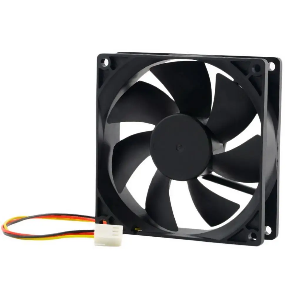 Оптовый магазин 12 V 3 контактный CFM охлаждающий вентилятор постоянного тока