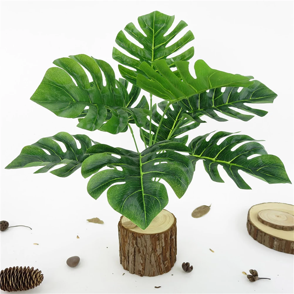 1 шт. Monstera офисные искусственные растения высокого моделирования Поддельные