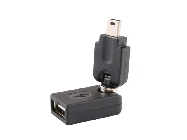 200 шт. Высокое качество USB 2 0 AF к OTG Мини адаптер поддержка 360 градусов вращения