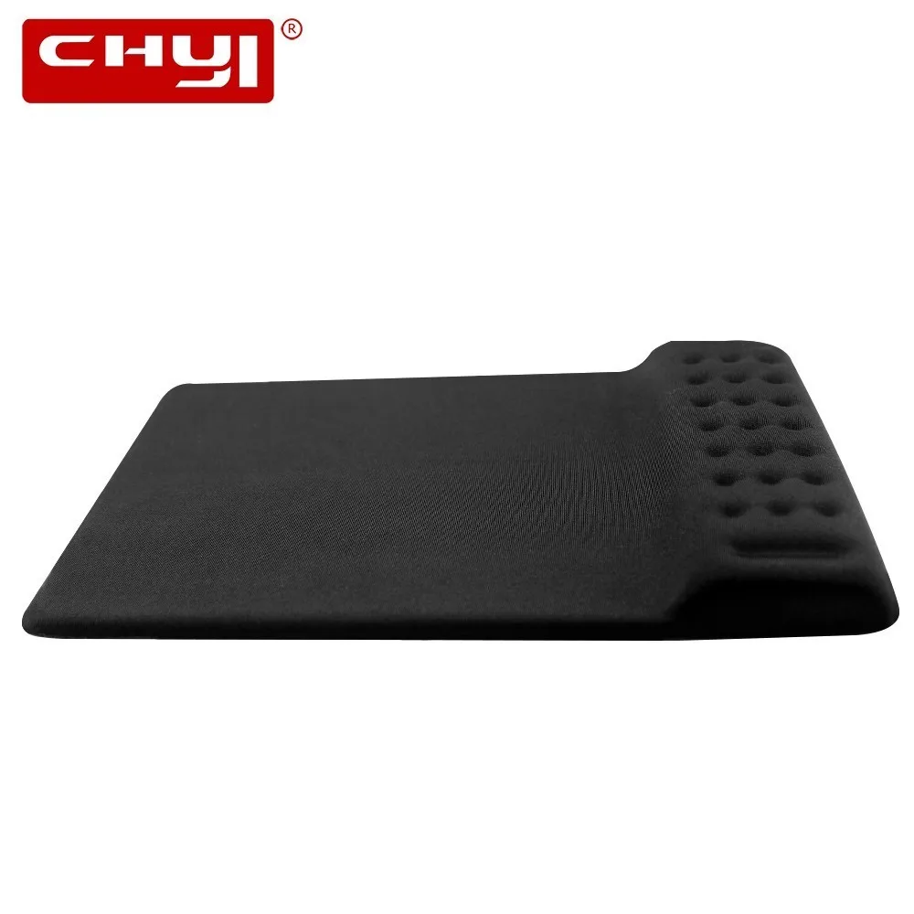 Мягкий коврик для мыши CHYI эргономичный из натурального каучука с одной рукой