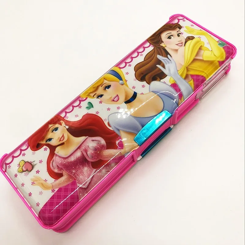 Милый Многофункциональный 2 слойный Чехол карандаш с точилкой для карандашей