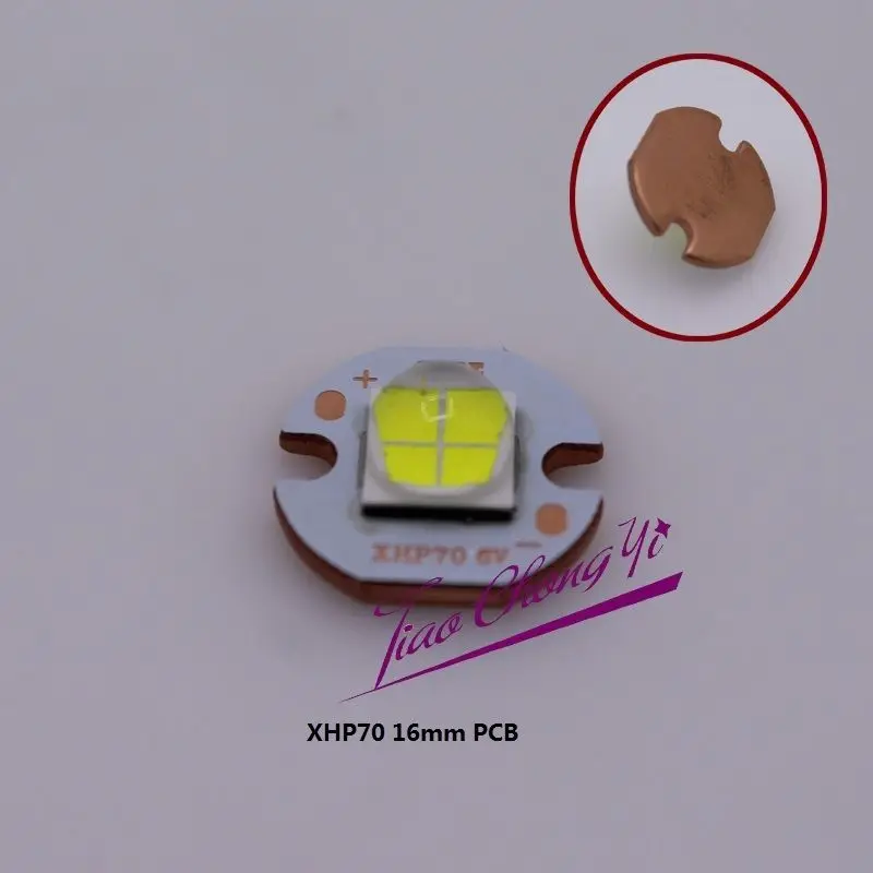 Светодиодный излучатель CREE XHP70 XHP50 6 в 12 В + 1 модель 5 светодиодный источник питания
