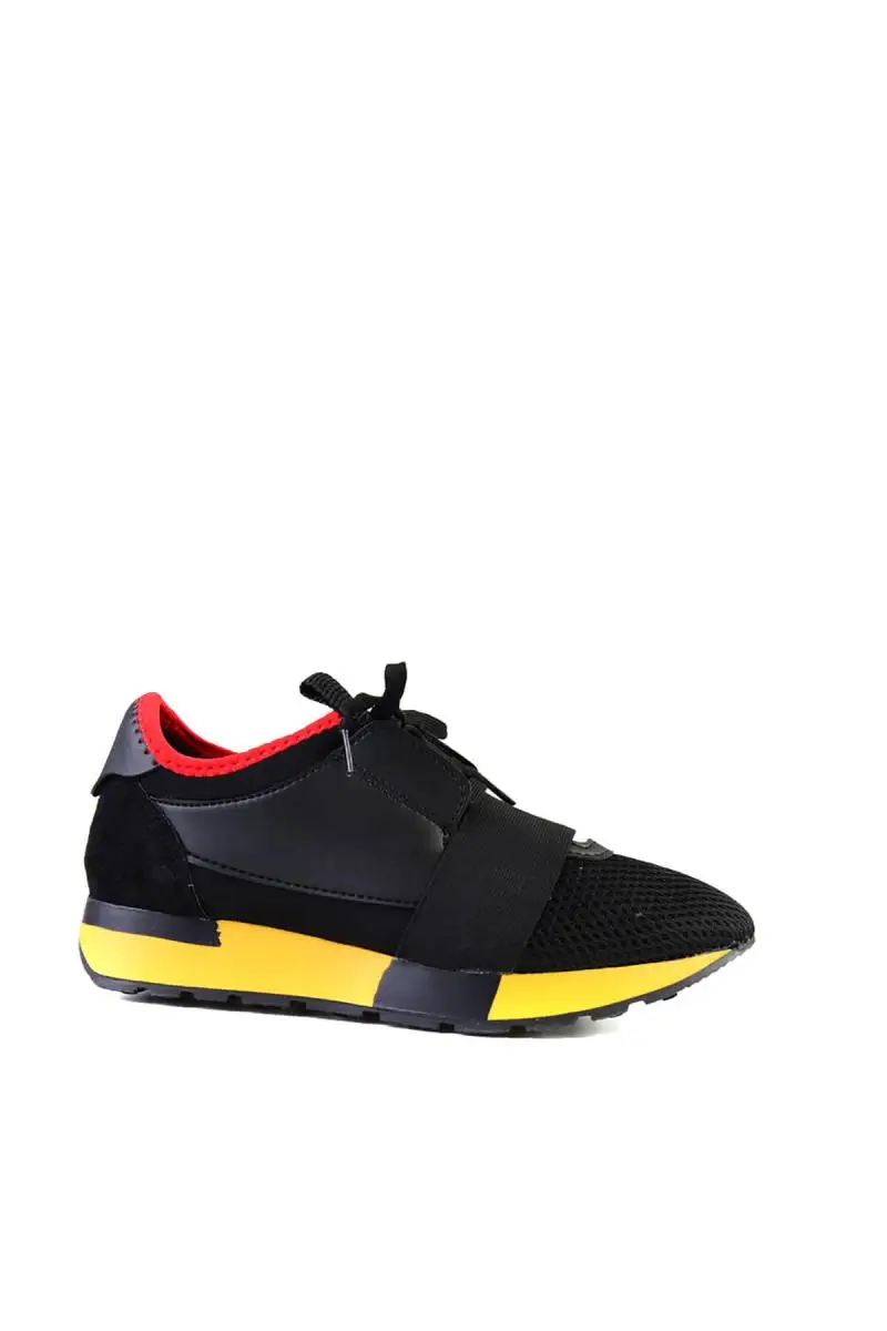 Bambi Black Yellow Tan Women 'S Casual Shoes G0478102022 | Обувь