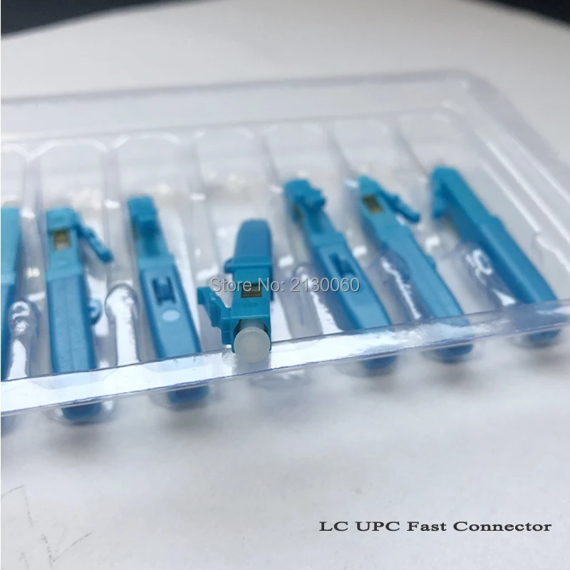10Pcs/lot LC UPC APC singlemode fiber optic quick connector LC Embedded type FTTH Fiber Optic Fast Connector