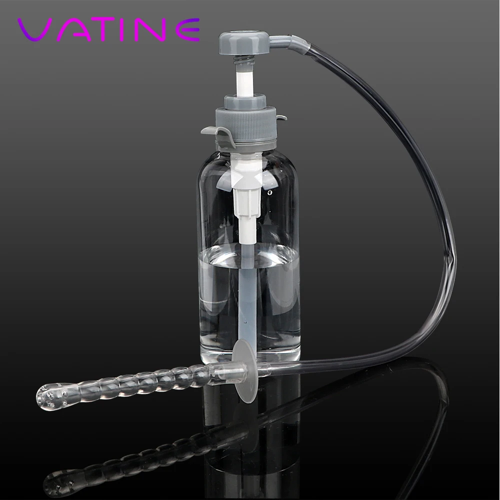 VATINE Butt Vagina Cleaning Sex Products Anal Cleaner Enema Toys for Women 300mL Rectal Sprayer |