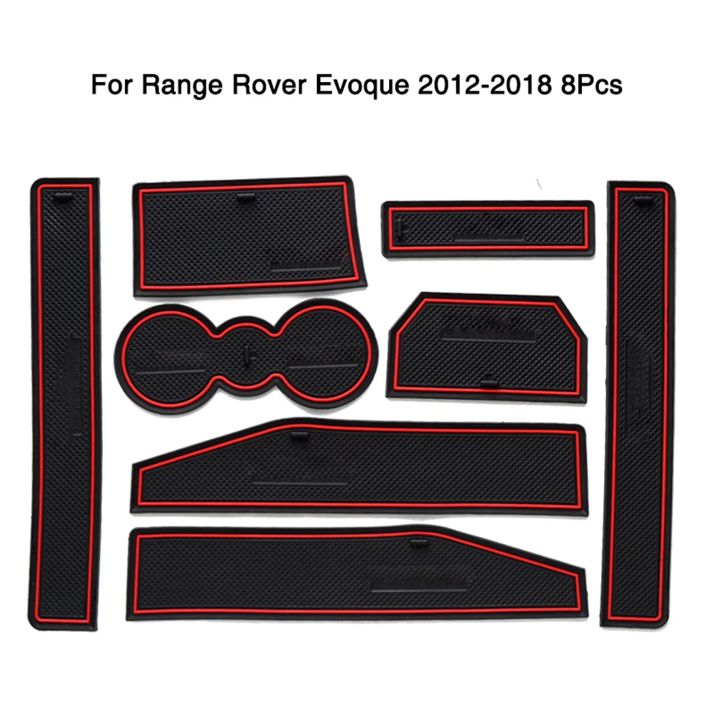 Для Land Rover Evoque 2012-2018 автомобильный красный нескользящий межкомнатный дверной