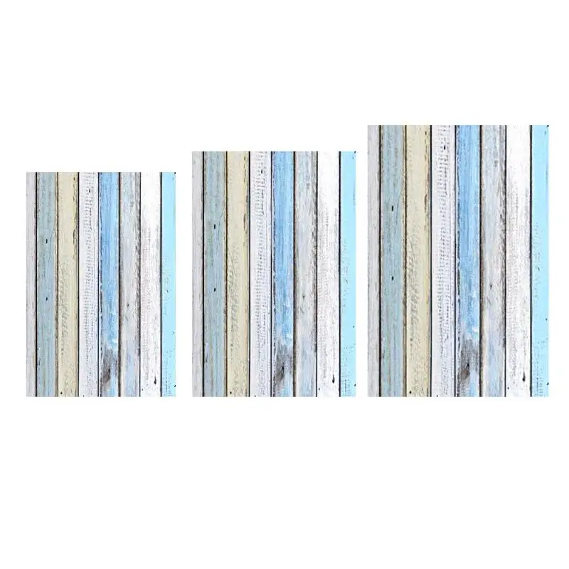 Прочный и не выцветает цветной деревянный фон для фотосъемки Художественная