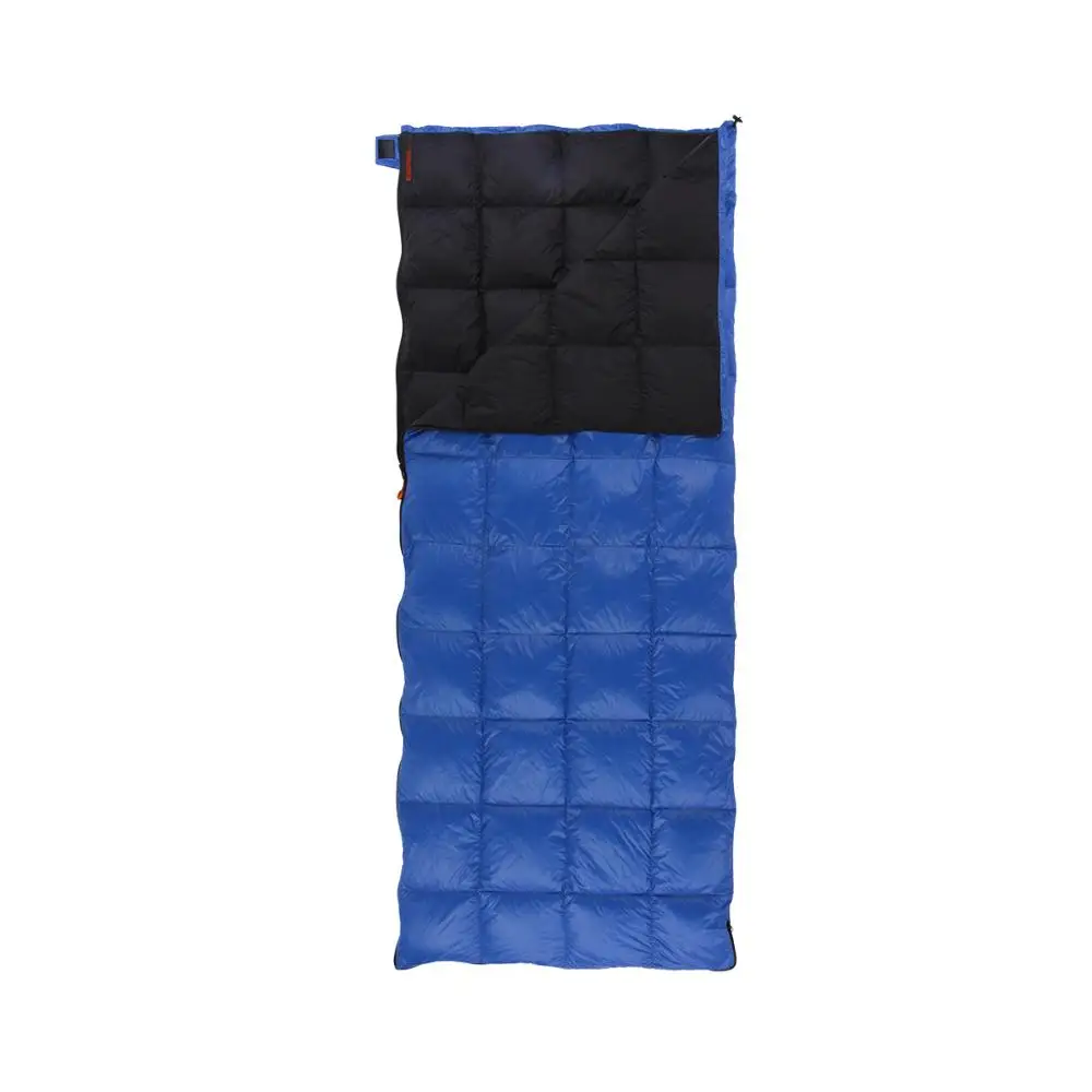 Спальный мешок AEGISMAX SP на белом утином пуху теплый тип конверта для отдыха