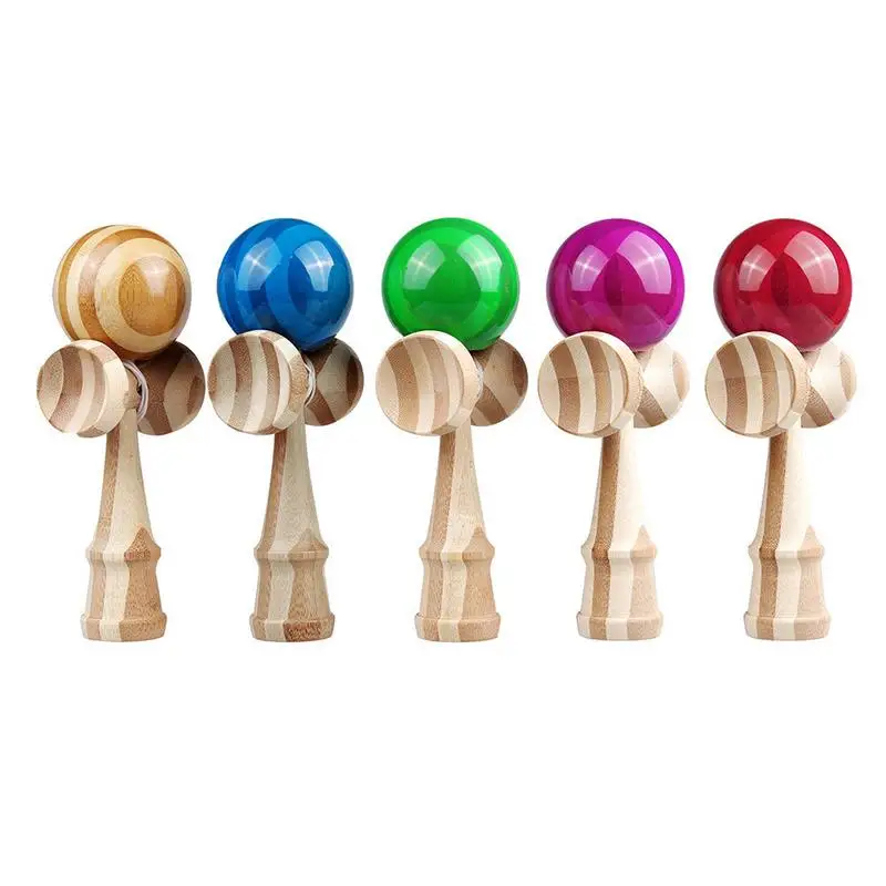 Новинка 2018 спортивный стильный бамбуковый мяч для детей деревянный умелый