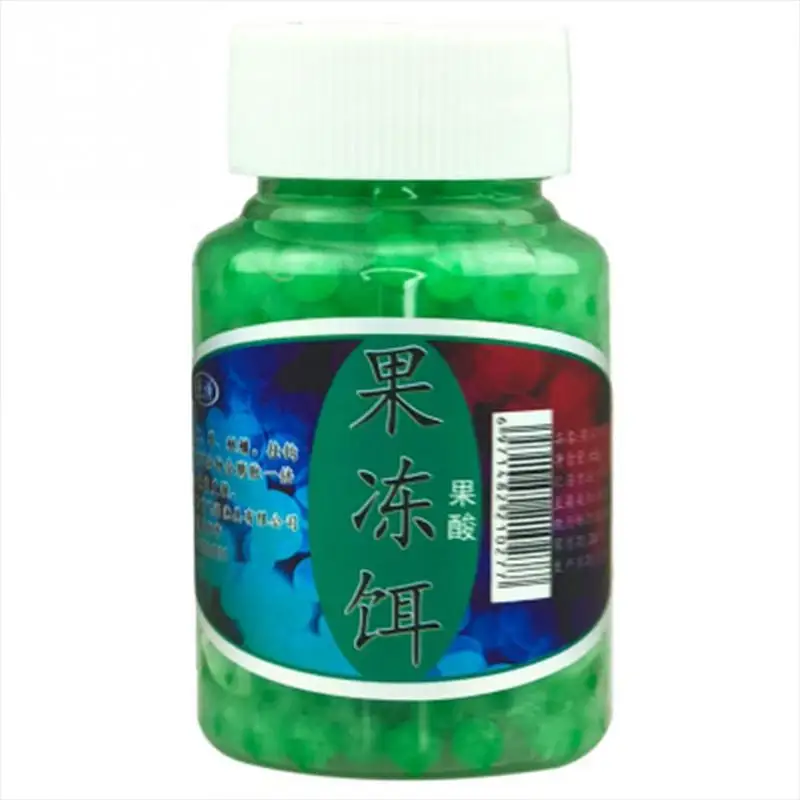 1 бутылка мягких желейных рыболовных бусин приманка для карпа рыболовные бусины