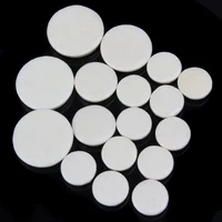 17pcsset slade clarinet replacement pads 17 3mm 15 1mm 12mm 10mm white woodwind instruments part accessories