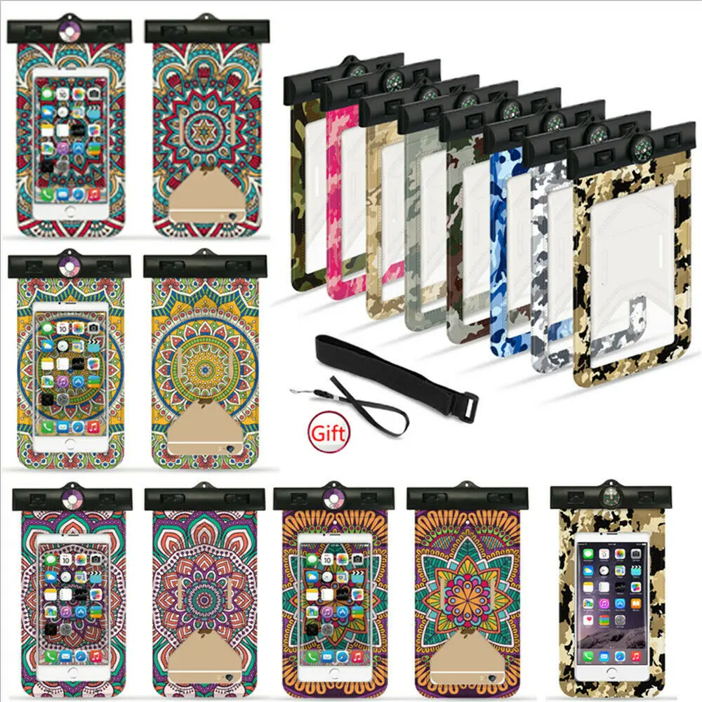 Хит 2019 флуоресцентный Чехол для мобильного телефона водонепроницаемый чехол |