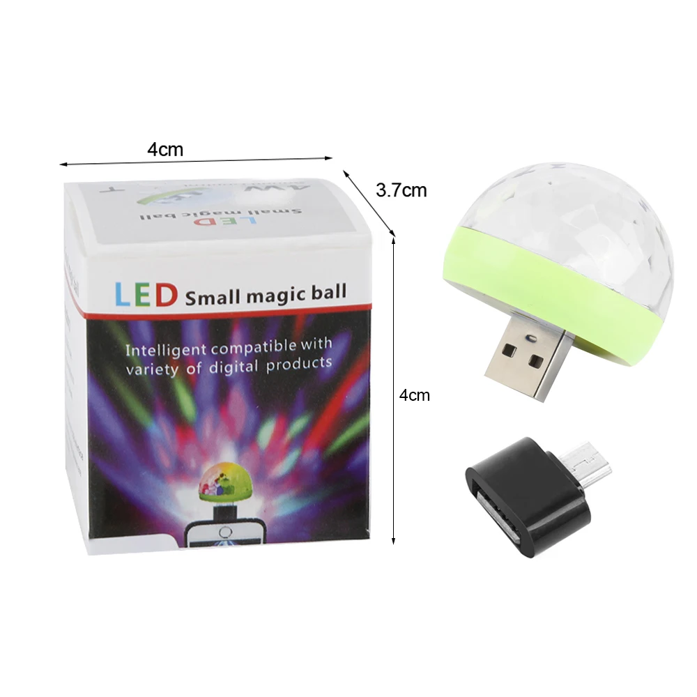 Новый мини USB вечерние светильник s светодиодный портативный хрустальный