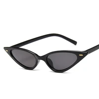 vintage cat eye sunglasses women luxury brand designer small triangle ladies sun glasses men eye glasses summer eyewear uv400