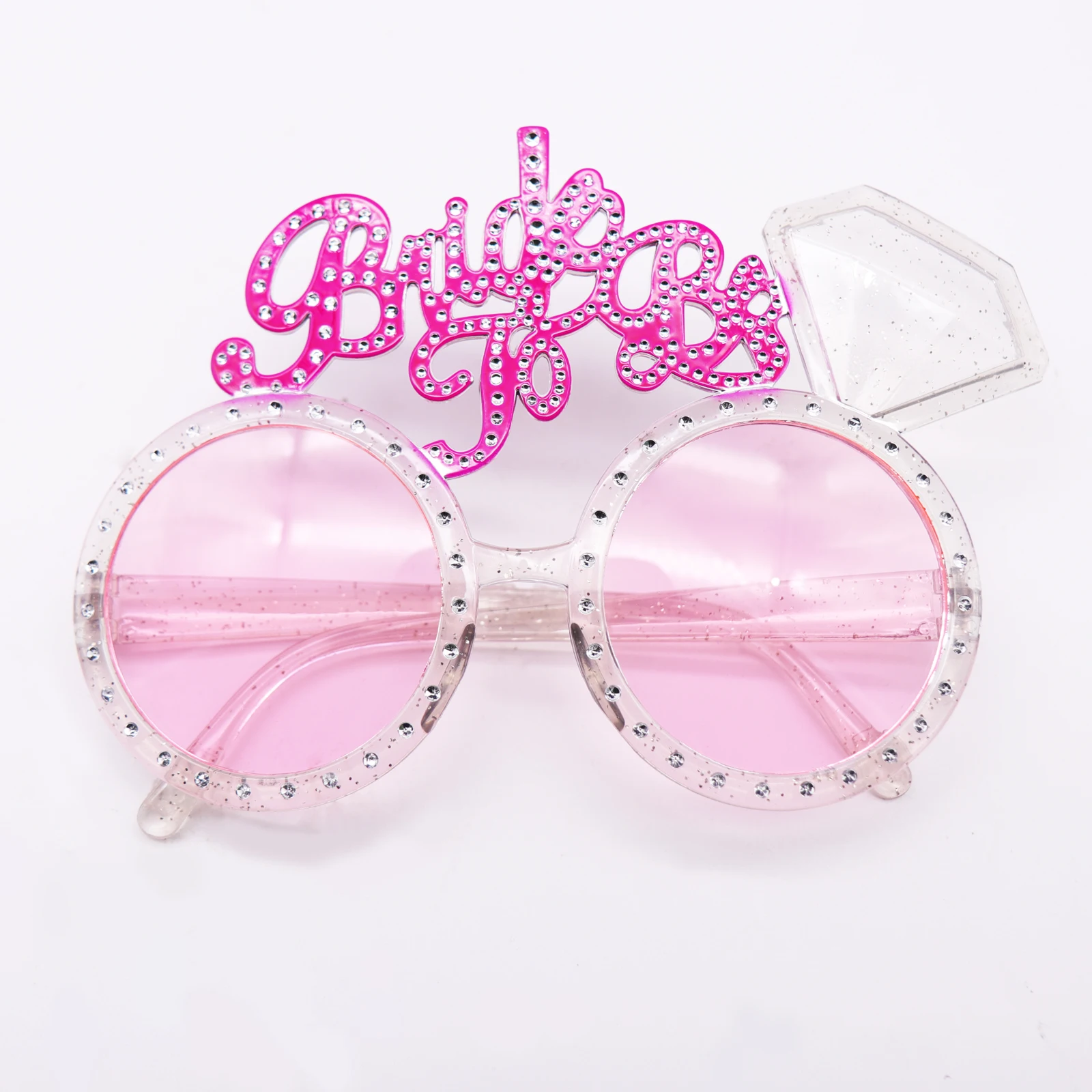 1 предмет Новинка Розовый Bling кольцо с бриллиантом девичник вечерние поставки