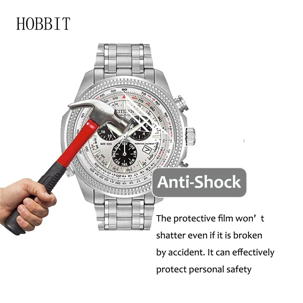 Защитная пленка для часов Citizen BL5400/BL5250/BL5403/BJ6500/BJ7000/BF0580 3 шт./упаковка|Защита экрана|