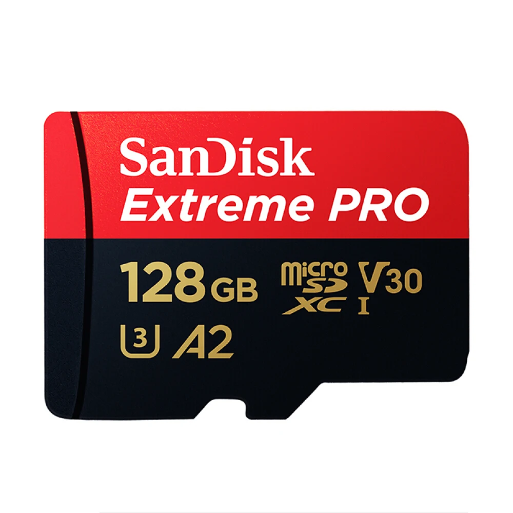 Двойной Флеш накопитель SanDisk A2 64 Гб 128 ГБ 256 карта памяти MicroSD C10 V30 U3 4K Extreme