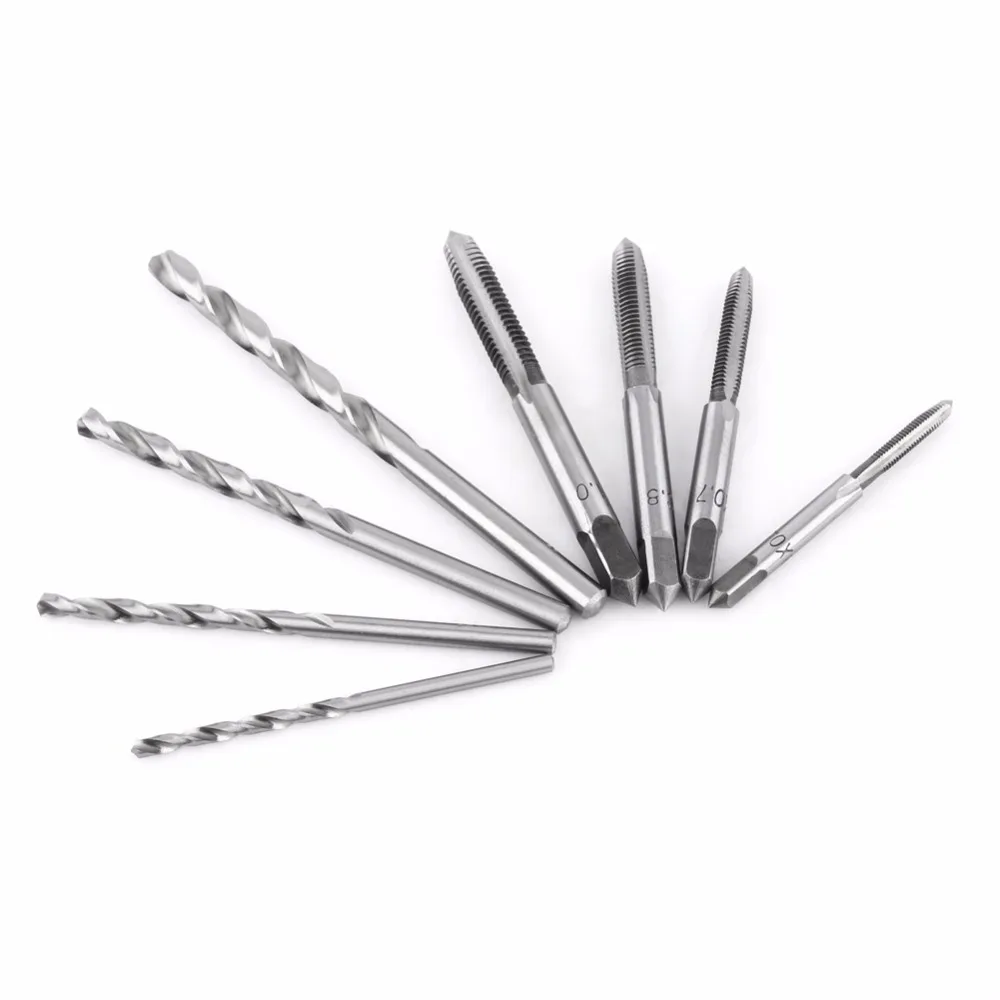 9 шт./компл. T тип машины ручные краны с винтовой резьбой Reamer M3/M4/M5/M6 набор крана 4 шт.