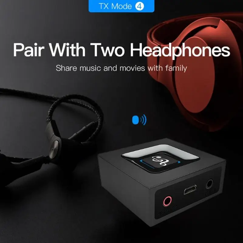 2 в 1 Bluetooth 4 передатчик приемник беспроводной 3 5 мм A2DP аудио адаптер для ТВ