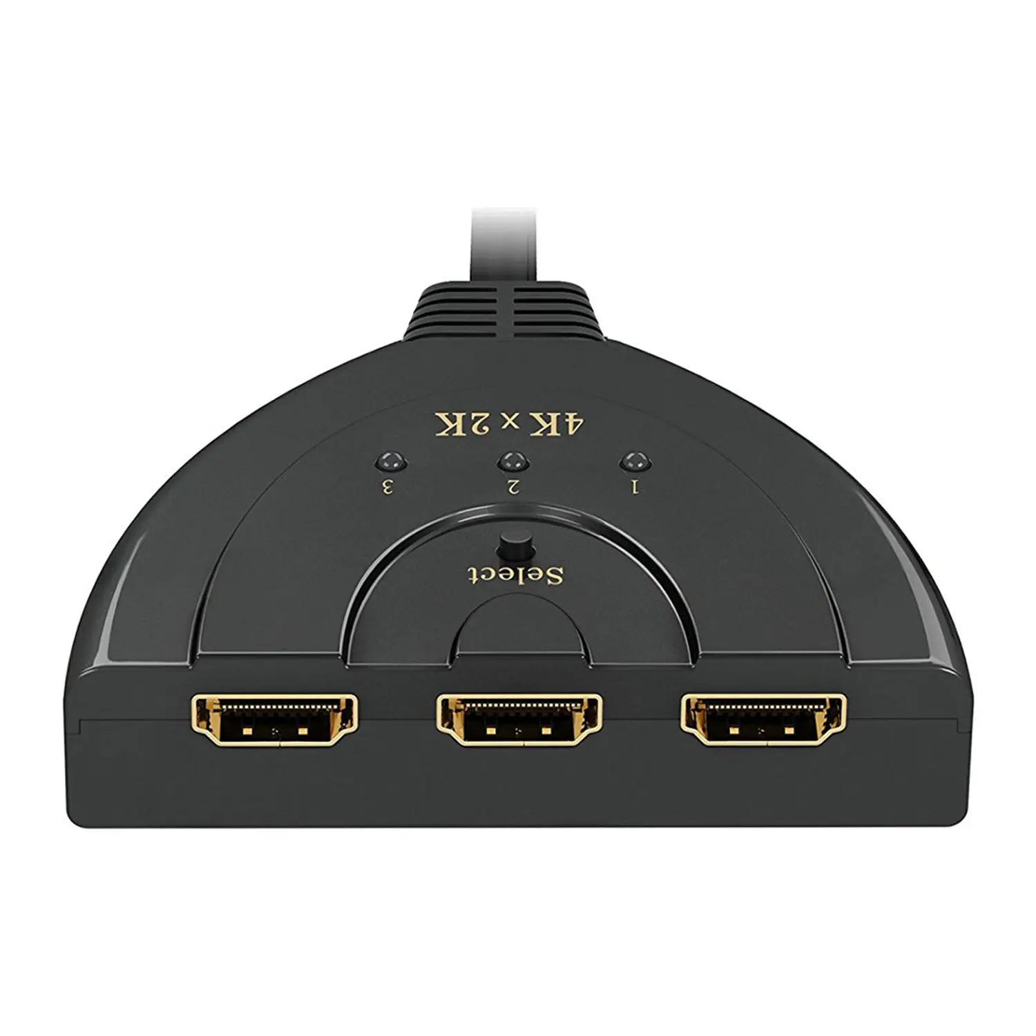 HDMI коммутатор 4 K 3-портовый сплиттер Коммутатор поддерживает K/Full HD1080p/3D с