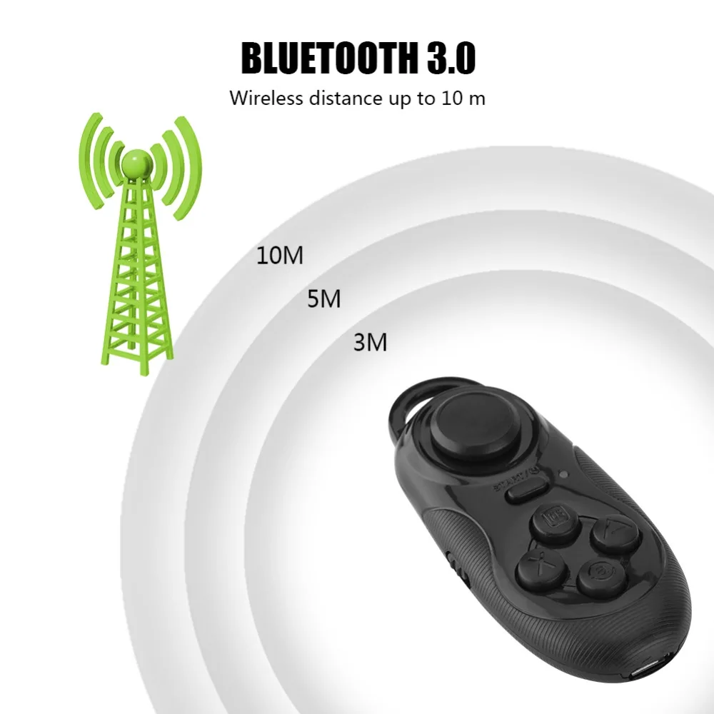 Мини беспроводной Bluetooth 3 0 пульт дистанционного управления геймпад игровой