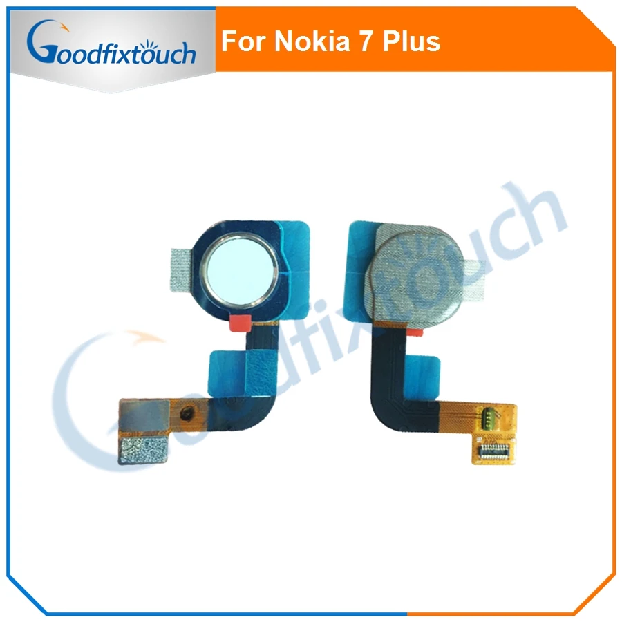 Fingerprint Scanner For Nokia 7 Plus 7+ Touch Sensor ID Home Button Key Assembly Flex Cable 7Plus 7P Replacement Part | Мобильные