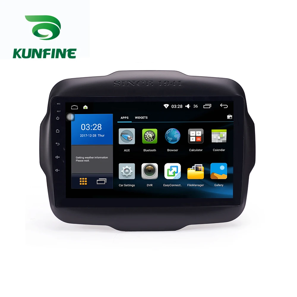 Восьмиядерный 1024*600 Android 10 0 автомобильный DVD GPS навигационный плеер Deckless стерео