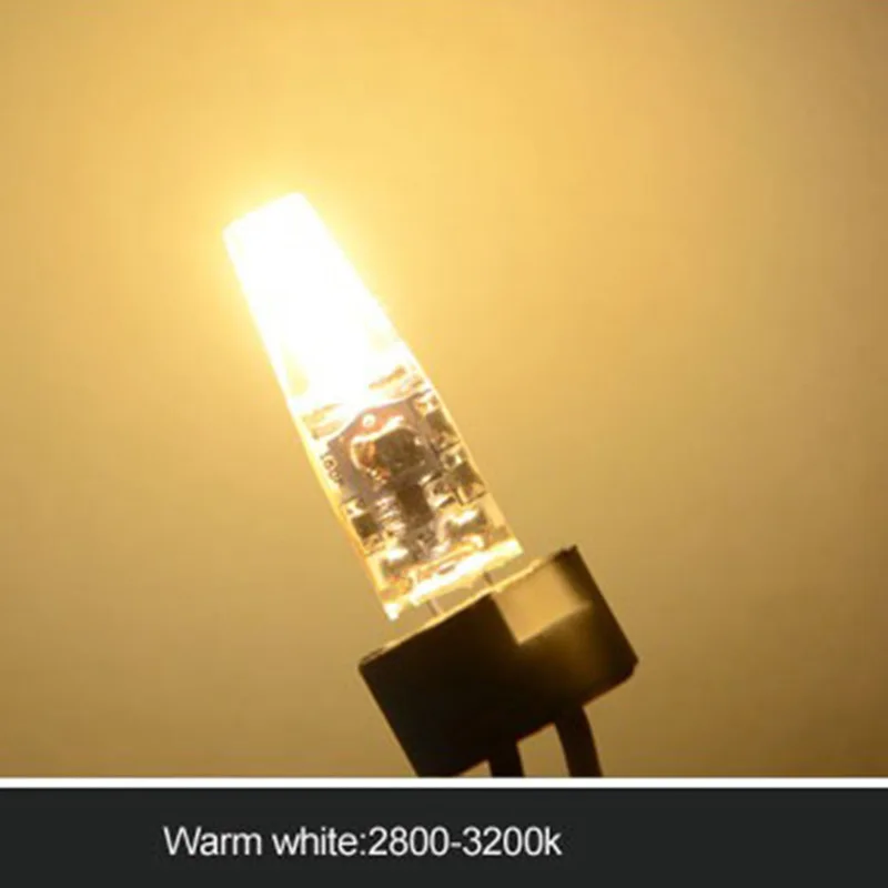 Затемняемый G4 светодиодный 12V AC/DC COB светильник 3W 6W Замена лампы|Сверкающие товары