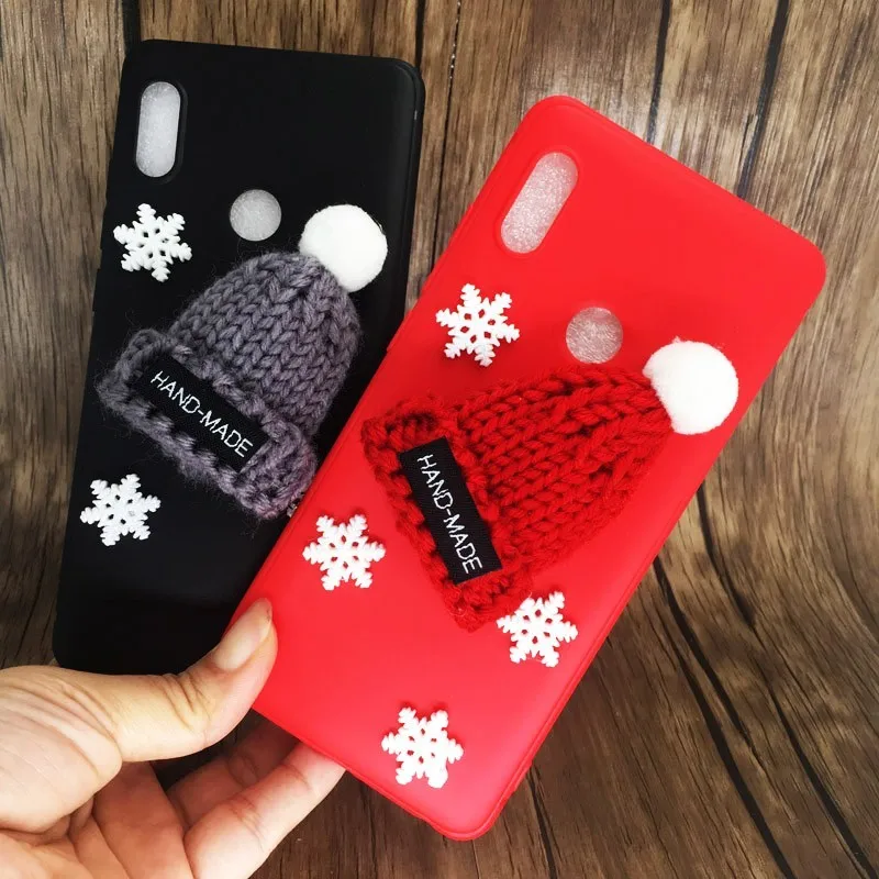 Fashion Soft Silicone Cover For Xiaomi Redmi Note 5 6 Pro 5A Plus Merry Christmas Phone Case On Xiomi Redmi6 A 6A 6pro 4X Cases | Мобильные