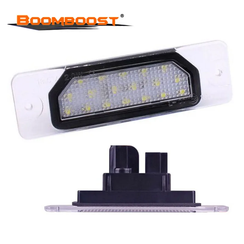 2 шт. 18SMD светодиодный номерной знак светильник Настенный OEM прямой покрой для Nissan