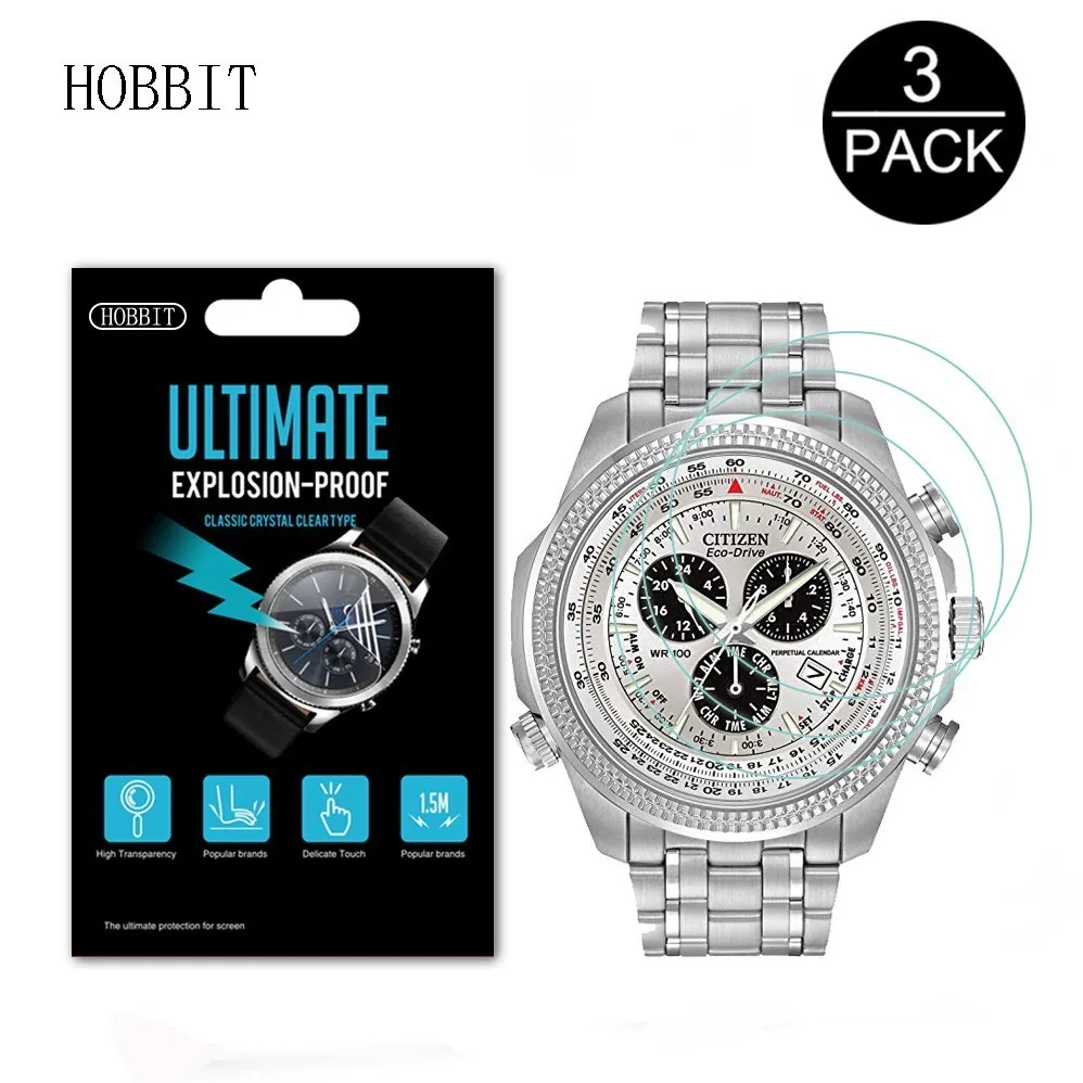 Защитная пленка для часов Citizen BL5400/BL5250/BL5403/BJ6500/BJ7000/BF0580 3 шт./упаковка|Защита экрана|