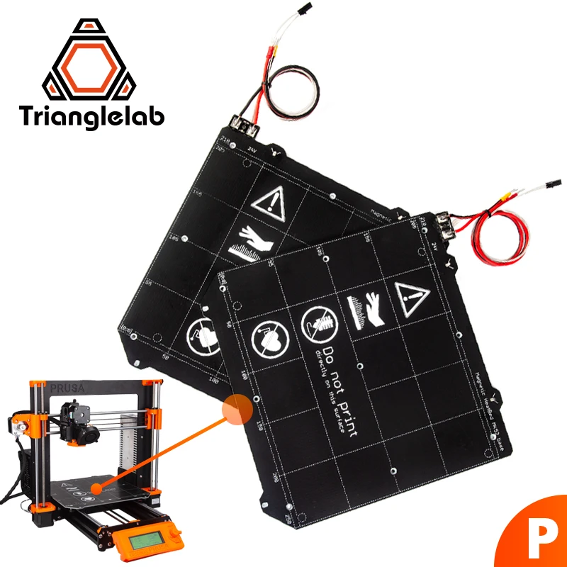 Листовая сталь с непрерывным подогревом TriangleLAB 24 В PRUSA i3 MK3 MK3S до 130 °C | Компьютеры и