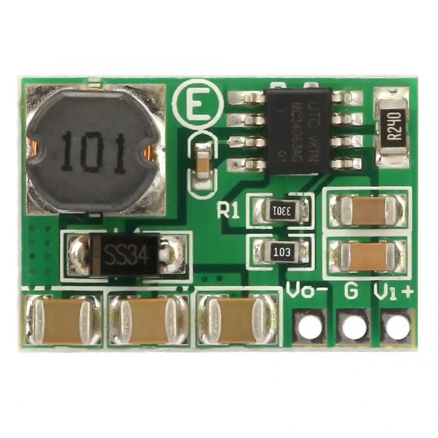 Повышающий преобразователь отрицательного напряжения DC ADC DAC LCD мощный