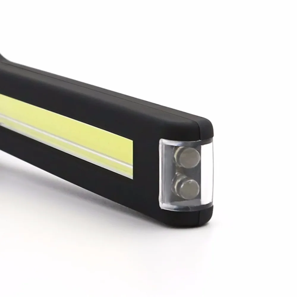 CLAITE освещение на батарейках COB LED 2 режима портативный фонарик для кемпинга