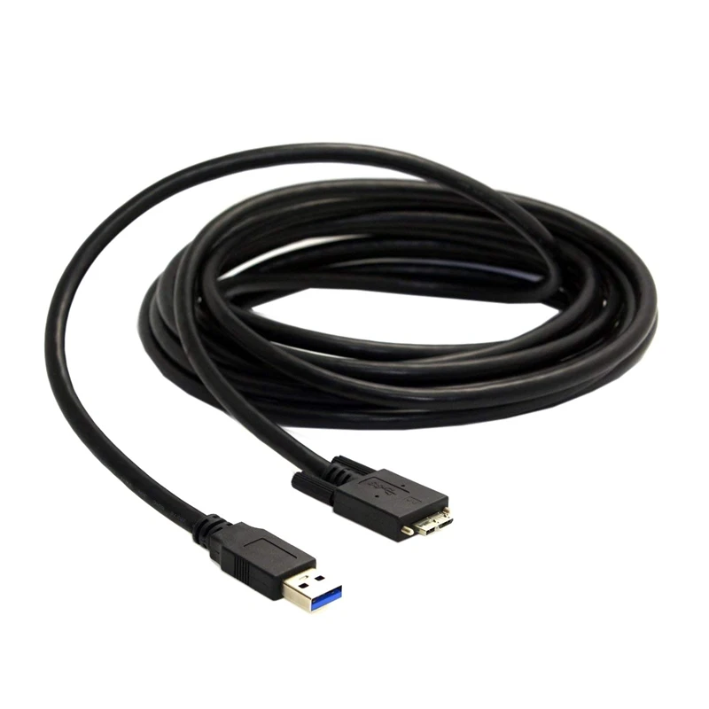 15ft 5m USB 3 0 A type кабель Male to Micro B с крепежной панелью винты для жесткого диска