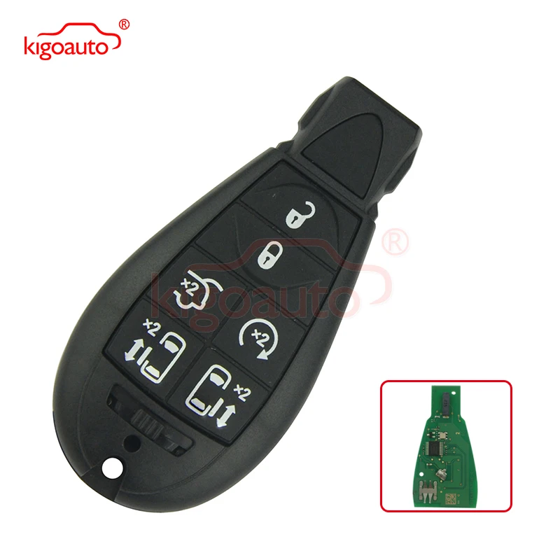 Kigoauto 5 шт. #10 68066859AD пульт дистанционного управления для кубика 6 кнопок 434 МГц Chrysler