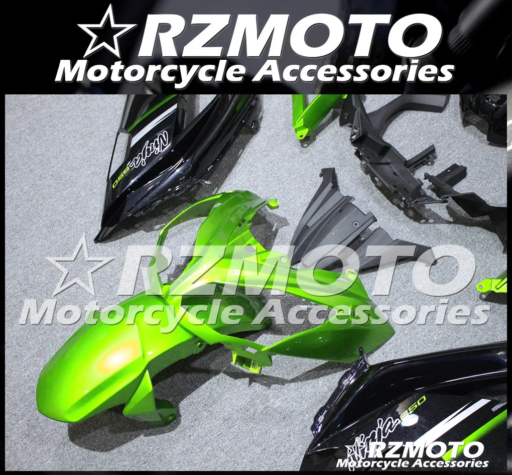 ABS обтекатель кузова комплект пригодный для Kawasaki Ninja ER6F 13 14 15 16 ER-6F 2013 2014 2015 2016 KI9 |