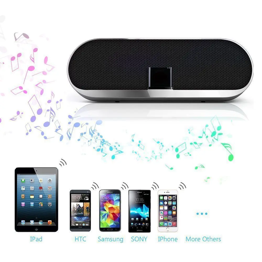 30pin Bluetooth аудио музыкальный приемник адаптер 4 1 для iPhone iPod к стерео
