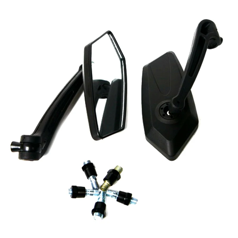 

LMoDri New Universal Motorcycle Rear Back View Mirrors Electric Bicycle Side Mirror 8mm 10mm FOR HONDA YAMAHA