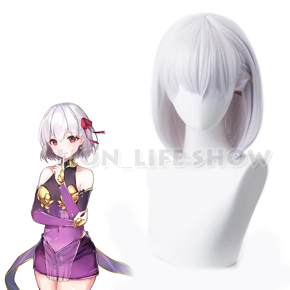 35 см CBA Kama начальный парик Fate Grand Order stay night волосы золотой термостойкий косплей для