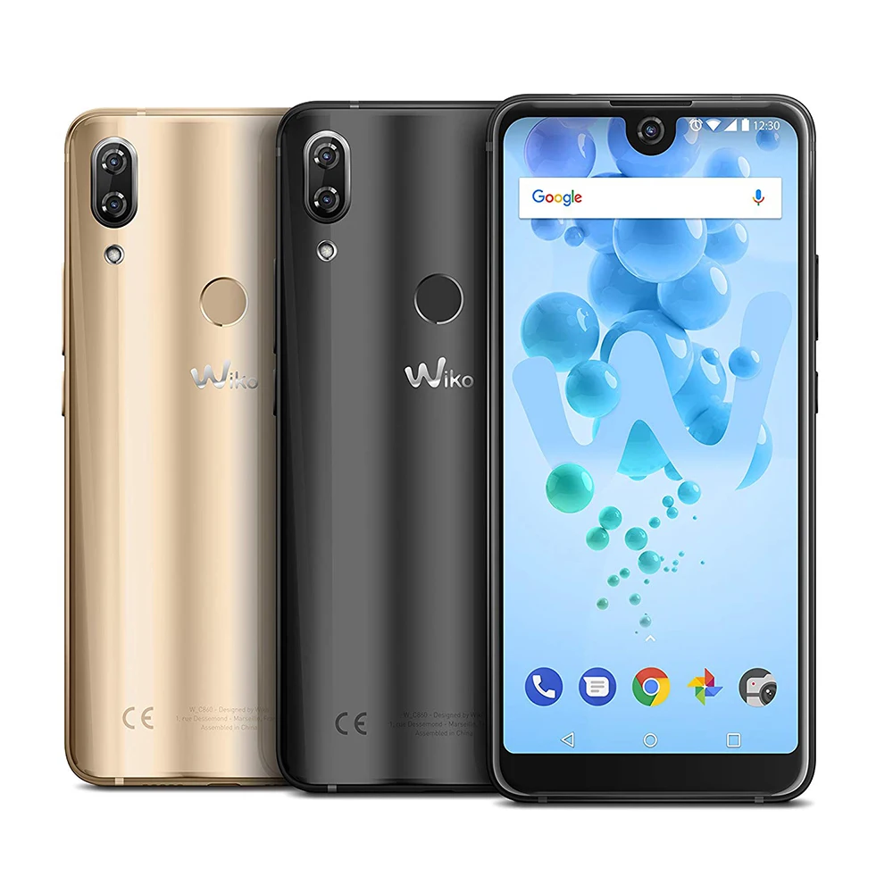 Wiko View 2 Pro смартфон 6 0 &quot19:9 полный дисплей 4 Гб + 64 мобильный телефон 16.0MP Snapdragon 450