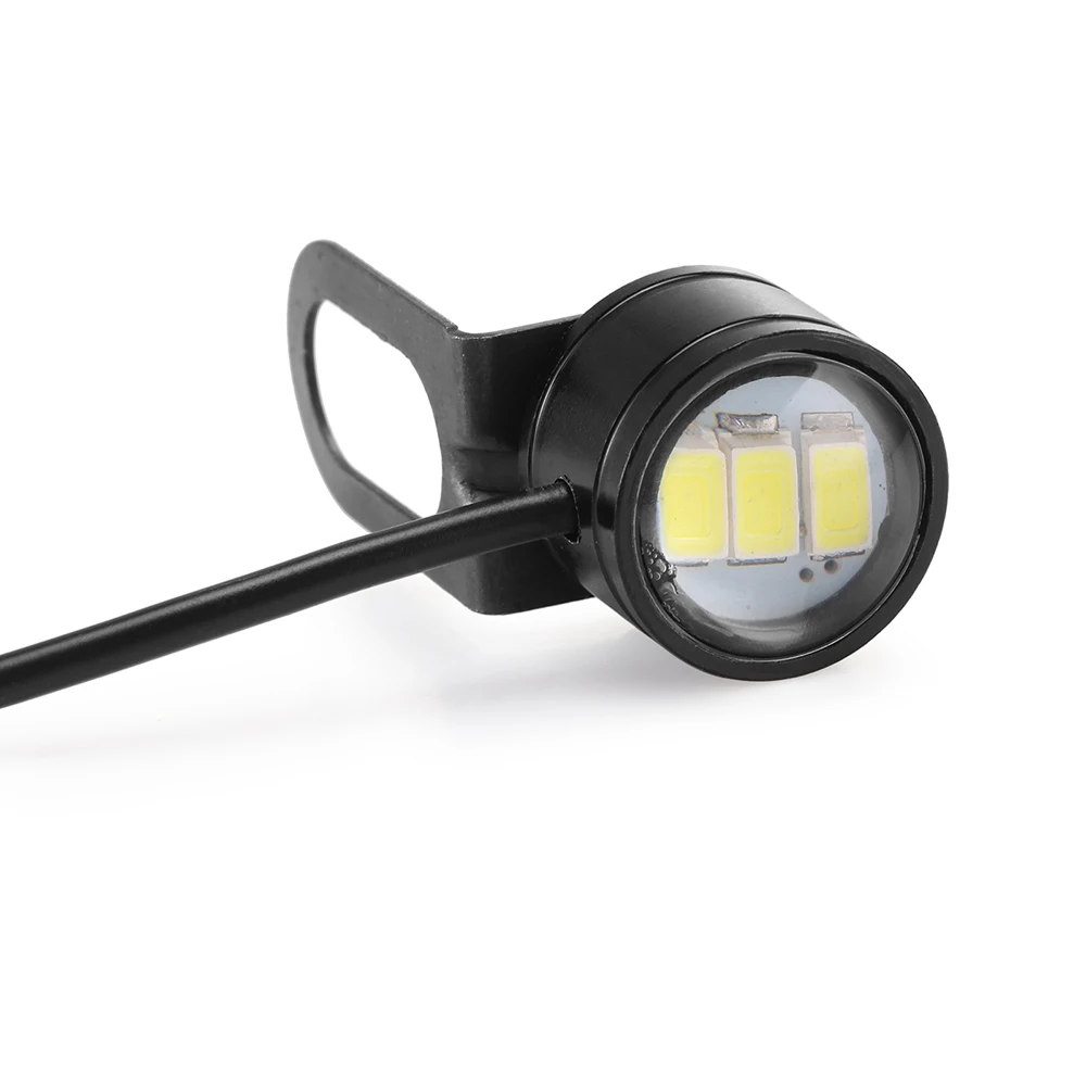 

2pcs 5W 12V Motorcycle Eagle Eye LED Lights 20mm Hawkeye Reverse Backup Light DRL Parking Signal Bulb Fog Lamp for Moto