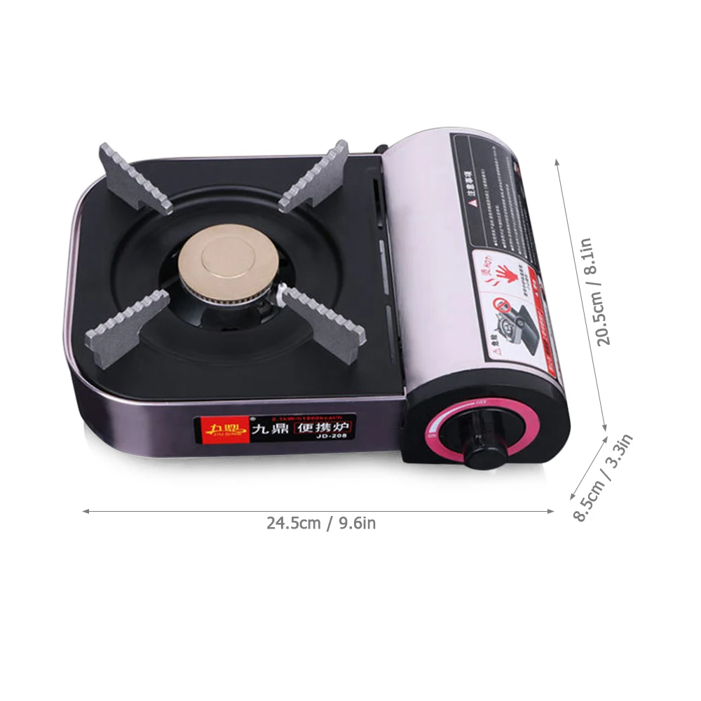 

Outdoor MIni Cassette Grill Gas Stove Portable Gas Stove Furnace Camping Hiking Travel Picnic Barbecue BBQ